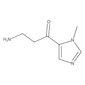 3-Amino-1-(1-methyl-1h-imidazol-5-yl)propan-1-one Structure