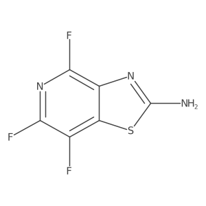 4,6,7-Trifluorothiazolo[4,5-c]pyridin-2-amine Structure