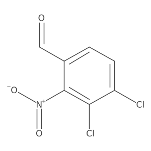 3,4-Dichloro-2-nitrobenzaldehyde Structure