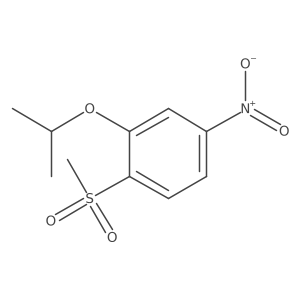 2-Isopropoxy-1-methanesulfonyl-4-nitrobenzene Structure