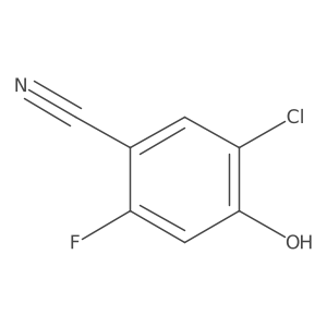 5-Chloro-2-fluoro-4-hydroxybenzonitrile Structure