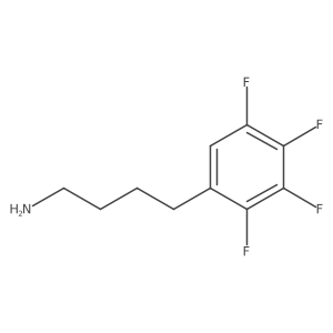 4-(2,3,4,5-Tetrafluorophenyl)butan-1-amine Structure