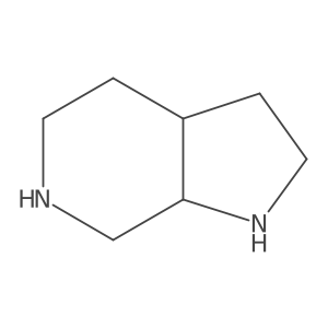 rac-(3aR,7aS)-octahydro-1H-pyrrolo[2,3-c]pyridine Structure