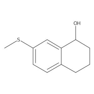 (1R)-7-(Methylsulfanyl)-1,2,3,4-tetrahydronaphthalen-1-ol结构式