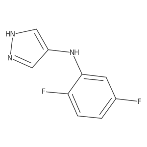 N-(2,5-Difluorophenyl)-1H-pyrazol-4-amine Structure