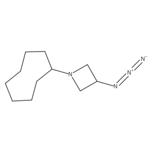 3-Azido-1-cyclooctylazetidine结构式