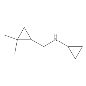 N-{[(1S)-2,2-dimethylcyclopropyl]methyl}cyclopropanamine结构式