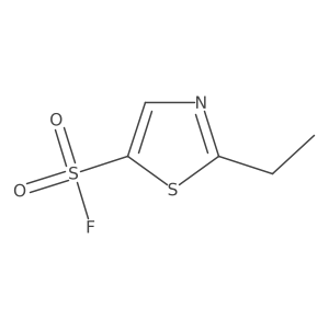 2-Ethyl-1,3-thiazole-5-sulfonyl fluoride结构式