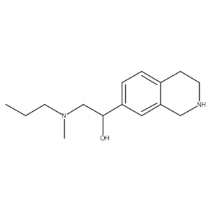 2-[Methyl(propyl)amino]-1-(1,2,3,4-tetrahydroisoquinolin-7-yl)ethan-1-ol Structure