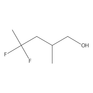4,4-Difluoro-2-methylpentan-1-ol Structure