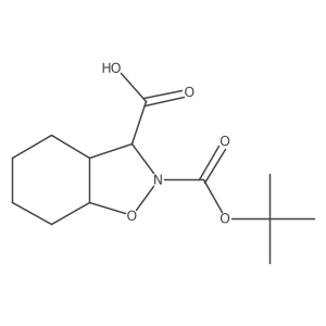 2-[(Tert-butoxy)carbonyl]-octahydro-1,2-benzoxazole-3-carboxylic acid Structure