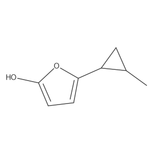 5-(2-Methylcyclopropyl)furan-2-ol Structure