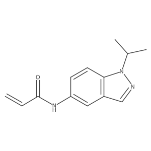 N-(1-Propan-2-ylindazol-5-yl)prop-2-enamide Structure