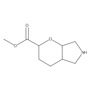 Methyl octahydropyrano[2,3-c]pyrrole-2-carboxylate结构式