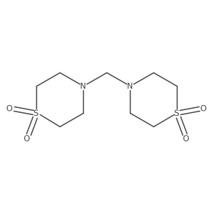 4-[(1,1-Dioxo-1lambda6-thiomorpholin-4-yl)methyl]-1lambda6-thiomorpholine-1,1-dione Structure