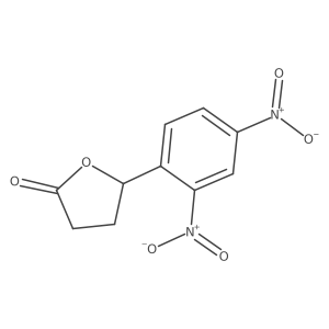 (5R)-5-(2,4-Dinitrophenyl)oxolan-2-one Structure