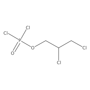 1,2-dichloro-3-dichlorophosphoryloxy-propane Structure