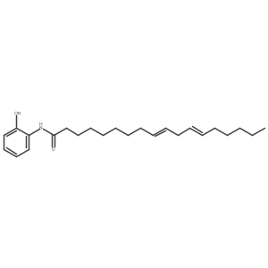 9,12-Octadecadienamide, N-(2-hydroxyphenyl)-, (Z,Z)-结构式