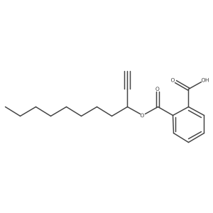 1-(1-Ethynylnonyl) 1,2-benzenedicarboxylate Structure