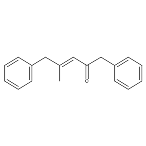 4-Methyl-1,5-diphenylpent-3-en-2-one Structure