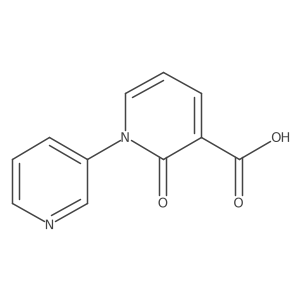 [1(2H),3'-Bipyridine]-3-carboxylic acid, 2-oxo- Structure