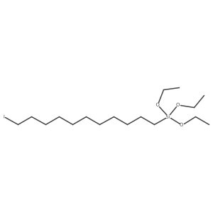 11-Iodoundecyltriethoxysilane, 97%结构式