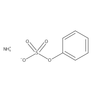 Ammonium phenyl sulfate Structure