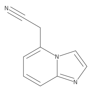 2-(Imidazo[1,2-a]pyridin-5-yl)acetonitrile Structure