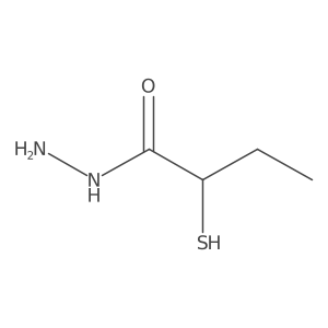 2-Mercaptobutanehydrazide结构式