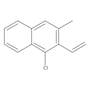 1-Chloro-3-methyl-2-vinylnaphthalene结构式