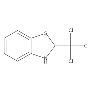 2-Trichloromethyl-2,3-dihydro-benzothiazole结构式