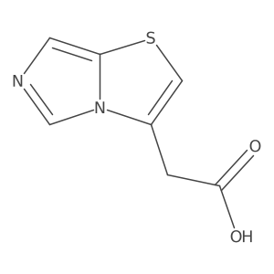 2-{Imidazo[4,3-b][1,3]thiazol-3-yl}acetic acid结构式