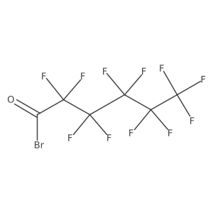 Perfluorohexanoyl bromide结构式