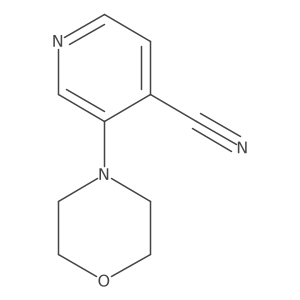 3-(Morpholin-4-yl)pyridine-4-carbonitrile结构式