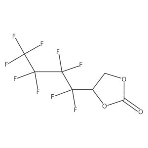 3,3,4,4,5,5,6,6,6-Nonafluorohexyl-1-ene carbonate Structure