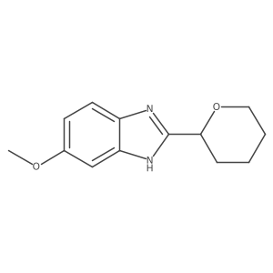 6-methoxy-2-(oxan-2-yl)-1H-1,3-benzodiazole Structure