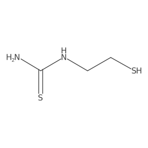 (2-Sulfanylethyl)thiourea结构式