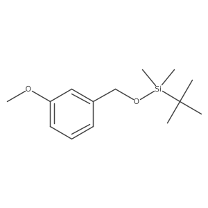 Tert-butyl((3-methoxybenzyl)oxy)dimethylsilane Structure
