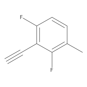 2-Ethynyl-1,3-difluoro-4-methylbenzene Structure