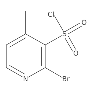 2-Bromo-4-methylpyridine-3-sulfonyl chloride Structure