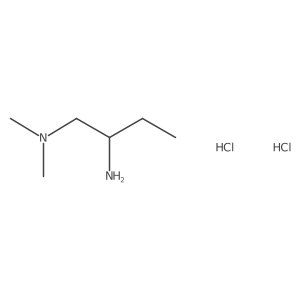 (S)-N1,N1-Dimethylbutane-1,2-diamine dihydrochloride结构式
