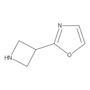 2-(Azetidin-3-YL)-1,3-oxazole Structure