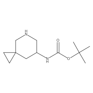 tert-butyl N-{5-azaspiro[2.5]octan-7-yl}carbamate Structure