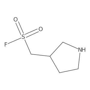 (Pyrrolidin-3-yl)methanesulfonyl fluoride Structure