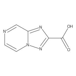 [1,2,4]Triazolo[1,5-a]pyrazine-2-carboxylic acid结构式