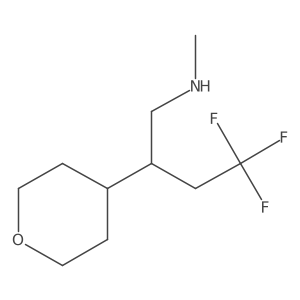 4,4,4-trifluoro-N-methyl-2-(tetrahydro-2H-pyran-4-yl)butan-1-amine Structure