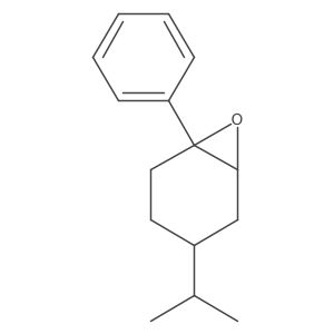 1-Phenyl-4-(propan-2-yl)-7-oxabicyclo[4.1.0]heptane Structure