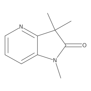 1,3,3-Trimethyl-1,3-dihydro-2H-pyrrolo[3,2-B]pyridin-2-one Structure