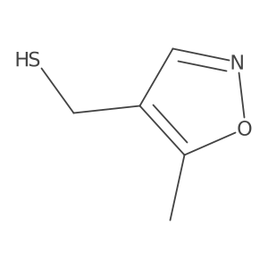 (5-Methylisoxazol-4-yl)methanethiol Structure
