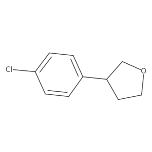 3-(4-Chlorophenyl)tetrahydrofuran Structure